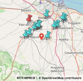 Mappa Via Grumo, 70028 Sannicandro di Bari BA, Italia (6.67769)