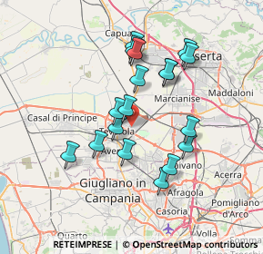 Mappa 81030 Carinaro CE, Italia (6.75611)