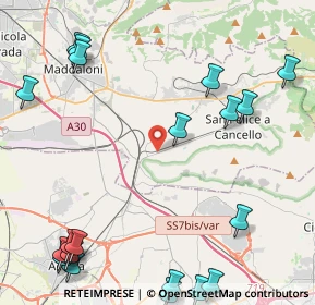 Mappa Via Giovanni Leone, 81027 San Felice a Cancello CE, Italia (6.7215)