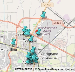 Mappa Zona Industriale A.S.I., 81032 Carinaro CE, Italia (2.43737)