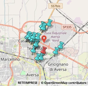 Mappa Zona Industriale A.S.I., 81032 Carinaro CE, Italia (1.364)