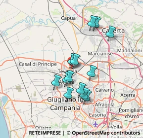 Mappa Zona Industriale A.S.I., 81032 Carinaro CE, Italia (6.43077)