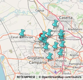 Mappa Zona Industriale A.S.I., 81032 Carinaro CE, Italia (5.82692)