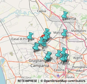 Mappa Zona Industriale A.S.I., 81032 Carinaro CE, Italia (6.51944)