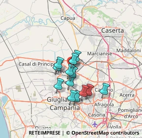 Mappa Zona Industriale A.S.I., 81032 Carinaro CE, Italia (5.33615)