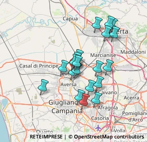 Mappa Zona Industriale A.S.I., 81032 Carinaro CE, Italia (6.2555)