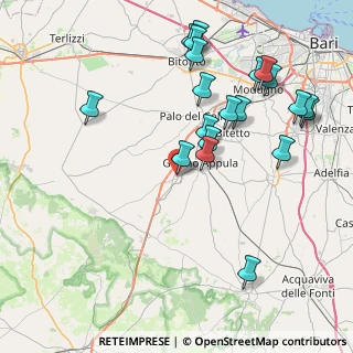 Mappa Via Principe Amedeo, 70020 Toritto BA, Italia (9.66)