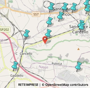 Mappa Via Coste, 81027 San Felice a Cancello CE, Italia (3.12)