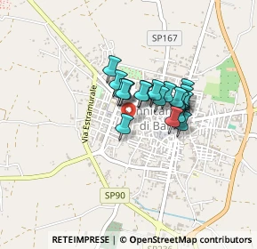 Mappa Via Professore G. Scalera, 70028 Sannicandro di Bari BA, Italia (0.2935)