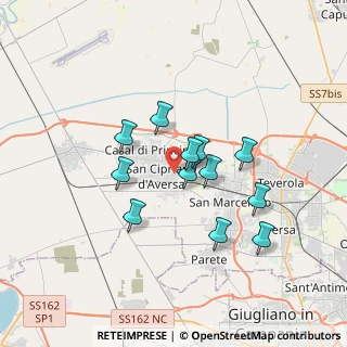 Mappa Via Giacomo Leopardi, 81036 San Cipriano d'Aversa CE, Italia (3.0275)