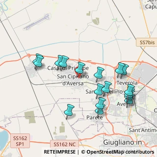 Mappa Via Giacomo Leopardi, 81036 San Cipriano d'Aversa CE, Italia (4.38235)