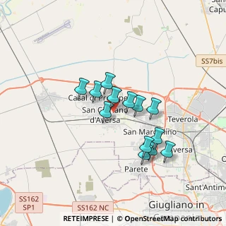 Mappa Via Giacomo Leopardi, 81036 San Cipriano d'Aversa CE, Italia (2.96923)