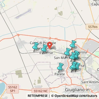 Mappa Via Giacomo Leopardi, 81036 San Cipriano d'Aversa CE, Italia (4.52727)