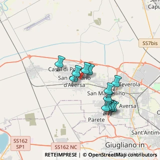 Mappa Via Giacomo Leopardi, 81036 San Cipriano d'Aversa CE, Italia (3.21)