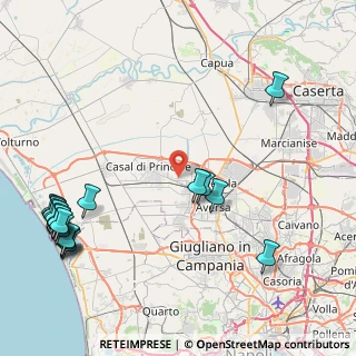 Mappa Via Giuseppe Mazzini, 81030 Villa di Briano CE, Italia (12.568)