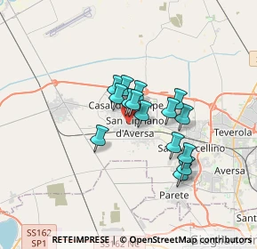 Mappa Via N. Paganini, 81036 San Cipriano D'aversa CE, Italia (2.47667)