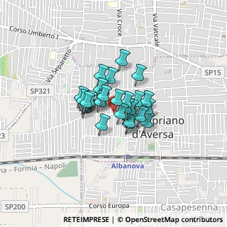 Mappa Via N. Paganini, 81036 San Cipriano D'aversa CE, Italia (0.24828)