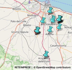 Mappa Via Corte, 70028 Sannicandro di Bari BA, Italia (8.301)