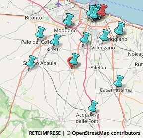 Mappa Via Corte, 70028 Sannicandro di Bari BA, Italia (10.3435)