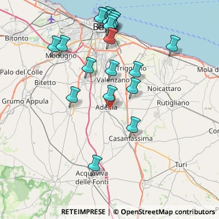 Mappa Via Piscina di Filippo, 70010 Adelfia BA, Italia (9.999)