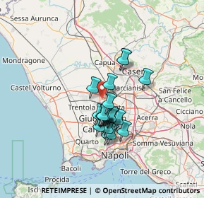 Mappa 81030 Casaluce CE, Italia (10.212)