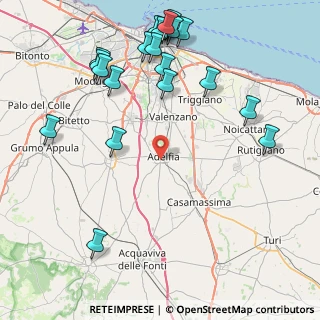 Mappa Via San Quasimodo, 70010 Adelfia BA, Italia (11.277)