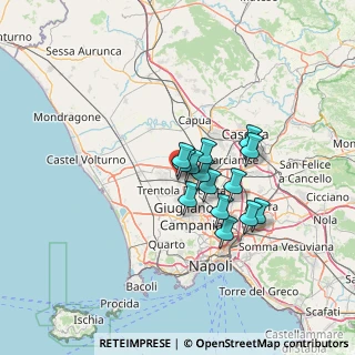 Mappa Via S. Agostino, 81030 Villa di Briano CE, Italia (9.86357)