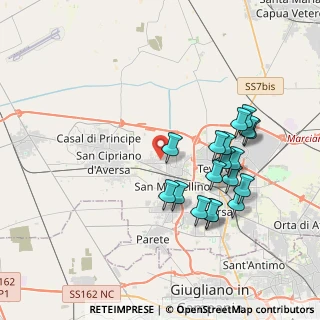 Mappa Via S. Agostino, 81030 Villa di Briano CE, Italia (4.01611)