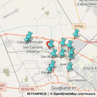 Mappa Via S. Agostino, 81030 Villa di Briano CE, Italia (3.77)
