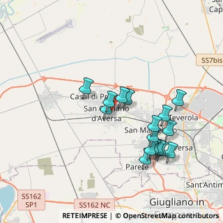 Mappa Via Nicolò Tommaseo, 81036 San Cipriano d'Aversa CE, Italia (3.86125)