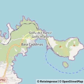 Mappa Golfo Aranci