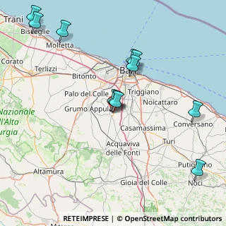 Mappa Via Martiri Oscuri, 70028 Sannicandro di Bari BA, Italia (18.94182)