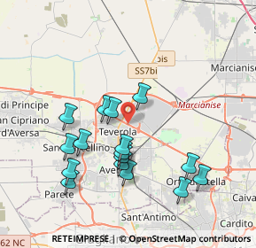 Mappa Zona P, 81030 Teverola CE, Italia (3.94063)