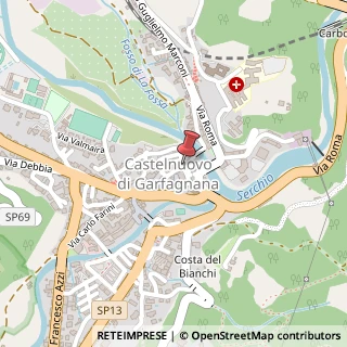 Mappa Via o. dini 5, 55032 Castelnuovo di Garfagnana, Lucca (Toscana)