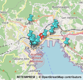 Mappa 19124 La Spezia SP, Italia (1.19438)