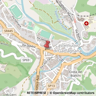 Mappa Via Garibaldi, 20, 55032 Castelnuovo di Garfagnana, Lucca (Toscana)