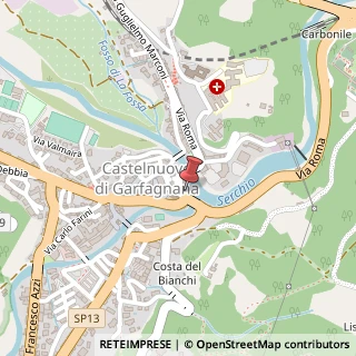 Mappa Via Roma, 5, 55032 Castelnuovo di Garfagnana, Lucca (Toscana)