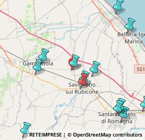 Mappa P.za Antonio Vesi, 47043 Gatteo FC, Italia (5.30692)