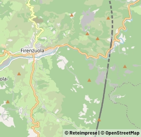 Mappa Via Frena, 50033 Firenzuola FI, Italia (1.708)