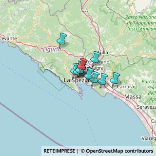 Mappa Via XXIV Maggio, 19100 La Spezia SP, Italia (6.27364)