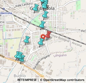 Mappa Via Carso, 47035 Gambettola FC, Italia (0.6895)