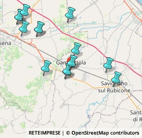 Mappa Via Carso, 47035 Gambettola FC, Italia (4.41214)