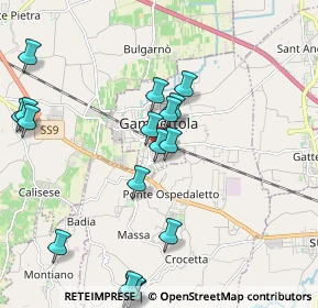 Mappa Via Carso, 47035 Gambettola FC, Italia (2.512)