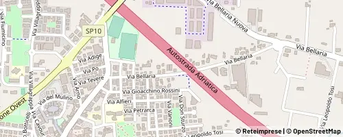 Mappa San Mauro Pascoli