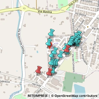 Mappa Via 9 Maggio, 47039 Savignano sul Rubicone FC, Italia (0.22679)