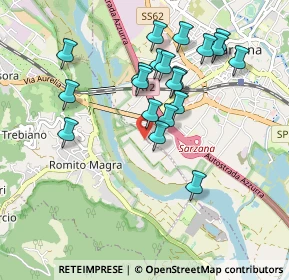 Mappa Via Battifollo, 19021 Arcola SP, Italia (0.911)