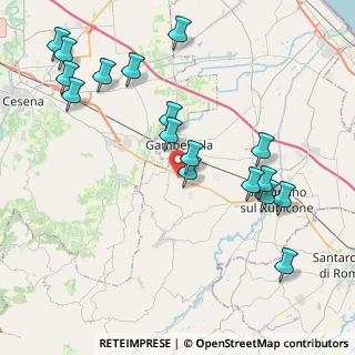 Mappa Via Celle, 47020 Budrio FC, Italia (4.70059)