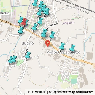 Mappa Via Celle, 47020 Budrio FC, Italia (0.6325)