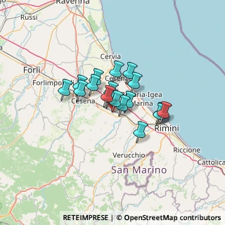 Mappa Via Pio La Torre, 47020 Longiano FC, Italia (8.68222)