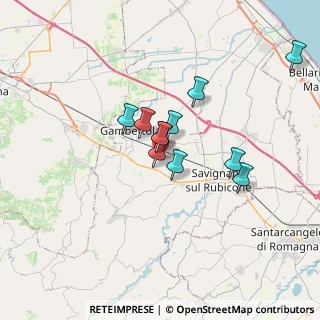 Mappa Via Pio La Torre, 47020 Longiano FC, Italia (2.57091)